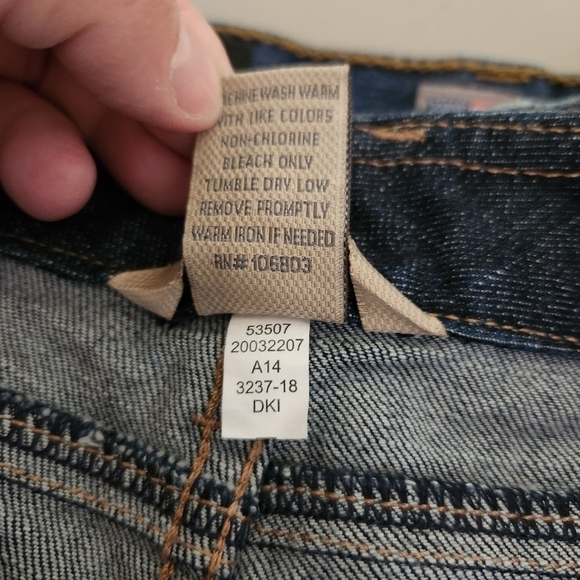 Duluth Trading Jeans Womens Duluthflex Work Relaxed Straight Leg, sz 4 - Picture 5 of 6